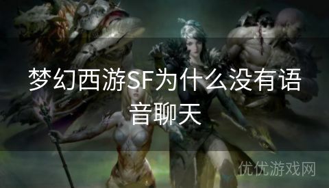 梦幻西游SF为什么没有语音聊天