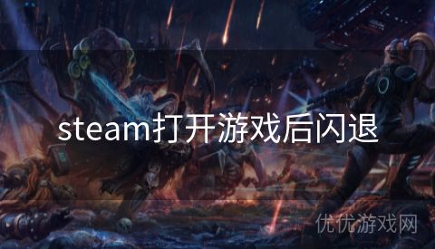 steam打开游戏后闪退